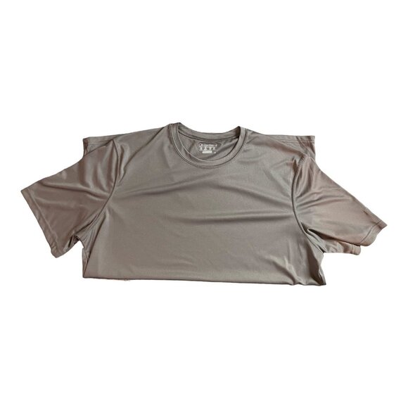 Champion Performance Athletic T-Shirt XLGray Moisture Wicking Gym Tee Athletic - Picture 4 of 6